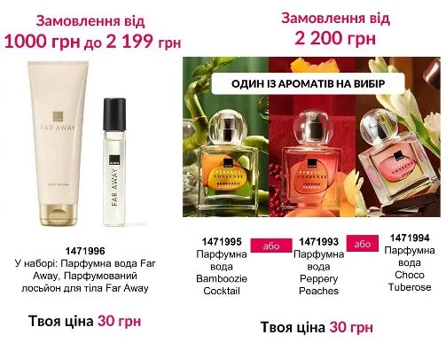 Реєстрація в Avon до 31 травня 2025 Україна