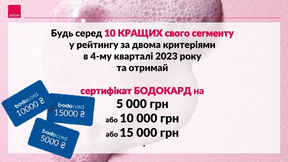 Avon privileges 34