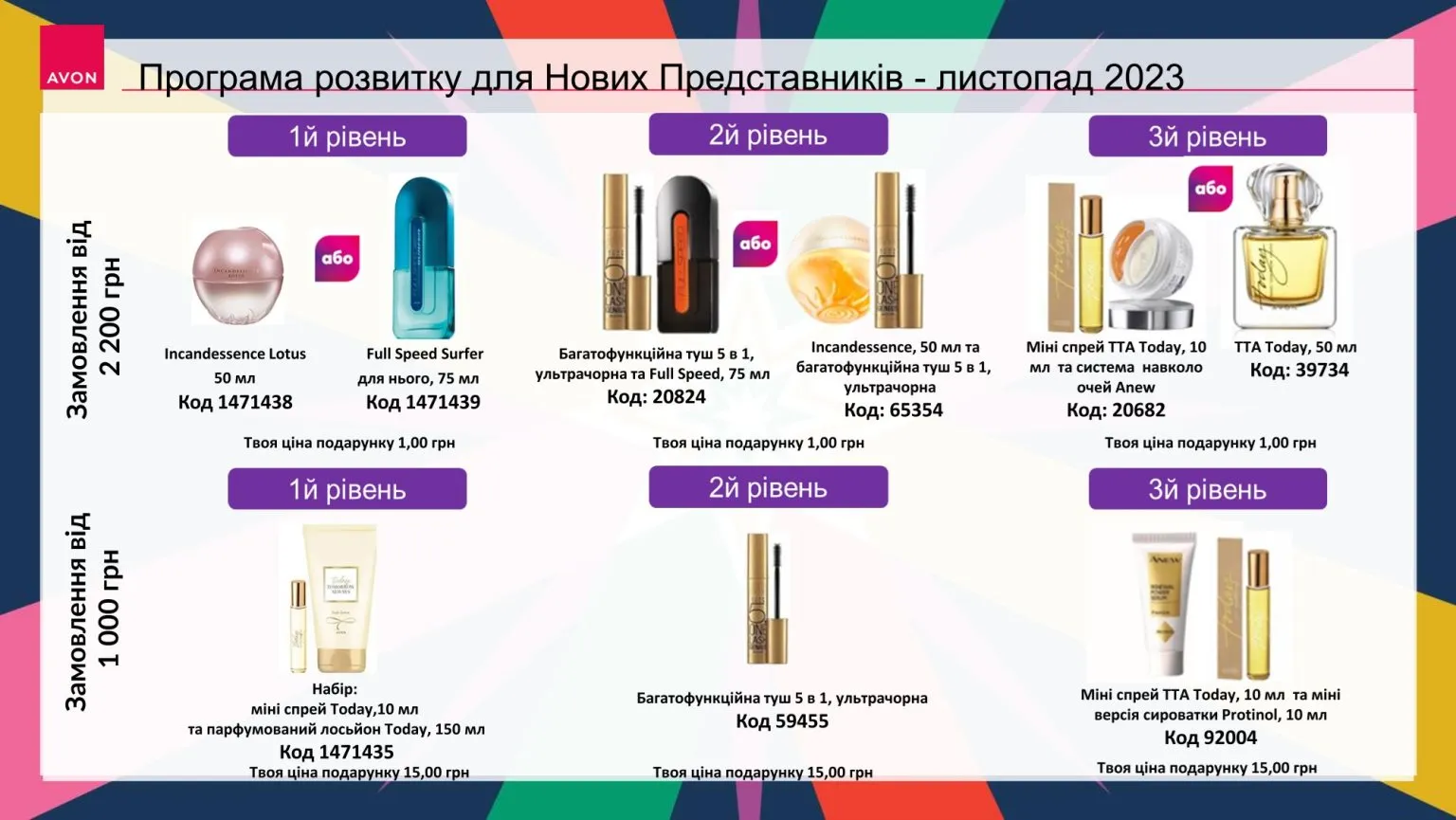 Стань Представником Ейвон у період листопада 2023